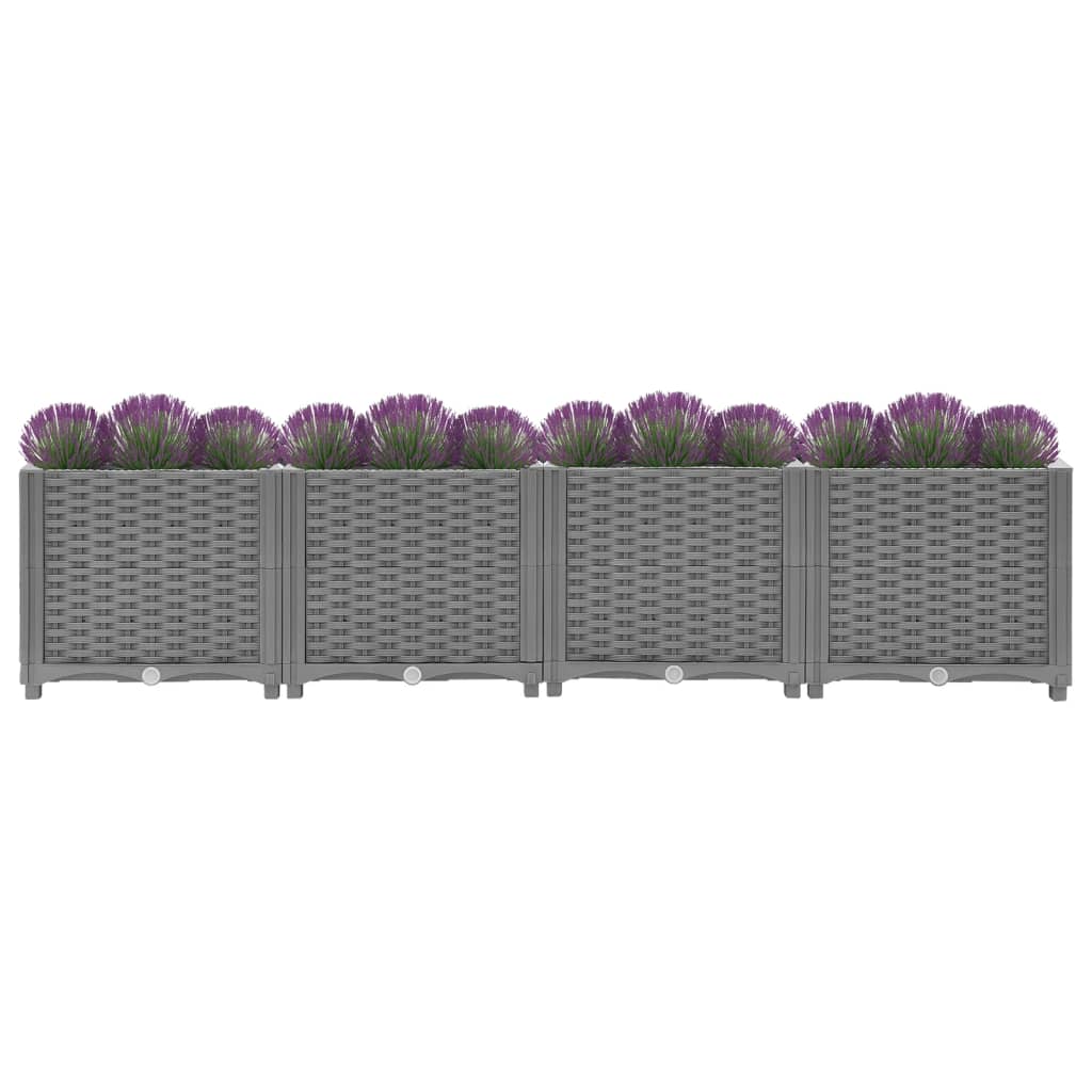 Vidaxl Planter raised 160x40x38 cm Polypropene