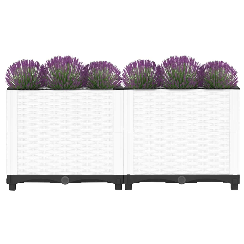 Vidaxx Pflanzgefäß erhöht 80x40x38 cm Polypropylen