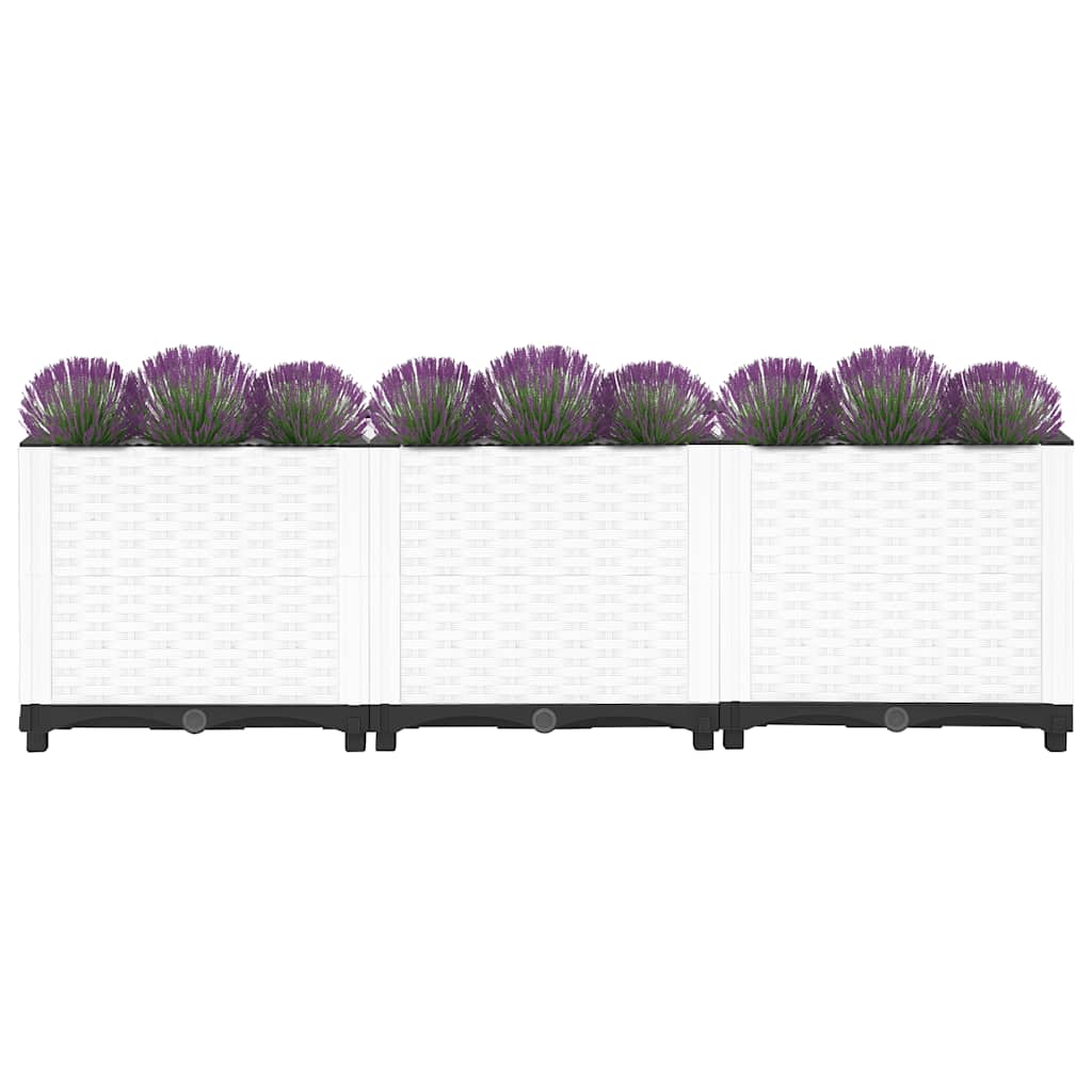 Vidaxx Pflanzgefäß erhöht 120x40x38 cm Polypropylen