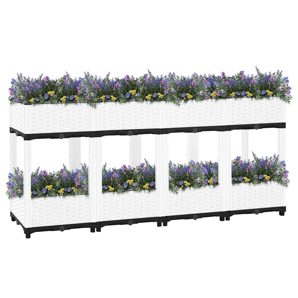 Vidaxl Planter élevé 160x40x71 cm en polypropène