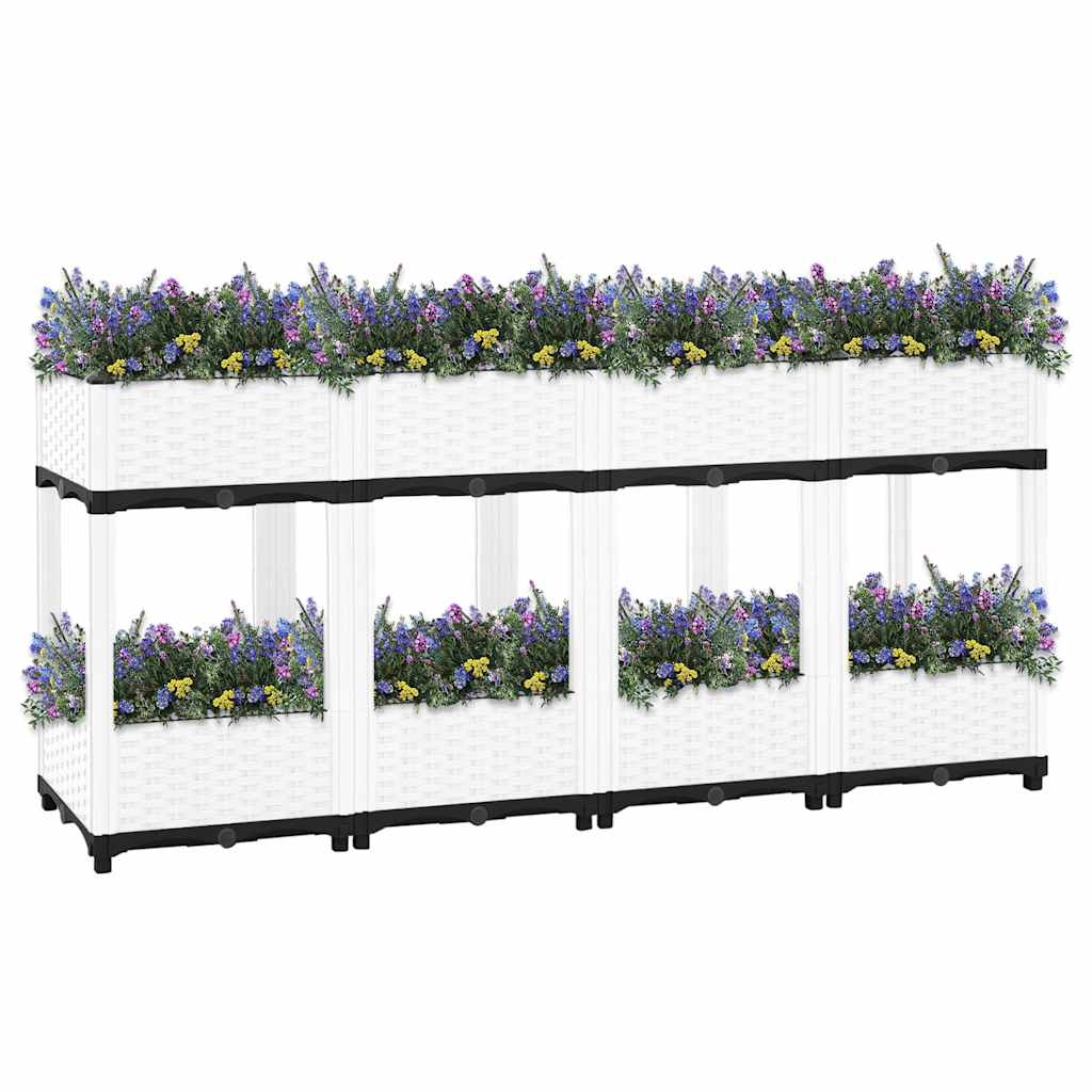 Vidaxx Pflanzgefäß erhöht 160x40x71 cm Polypropylen