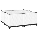 VidaXL Pflanzgefäß erhöht 80x80x38 cm Polypropylen