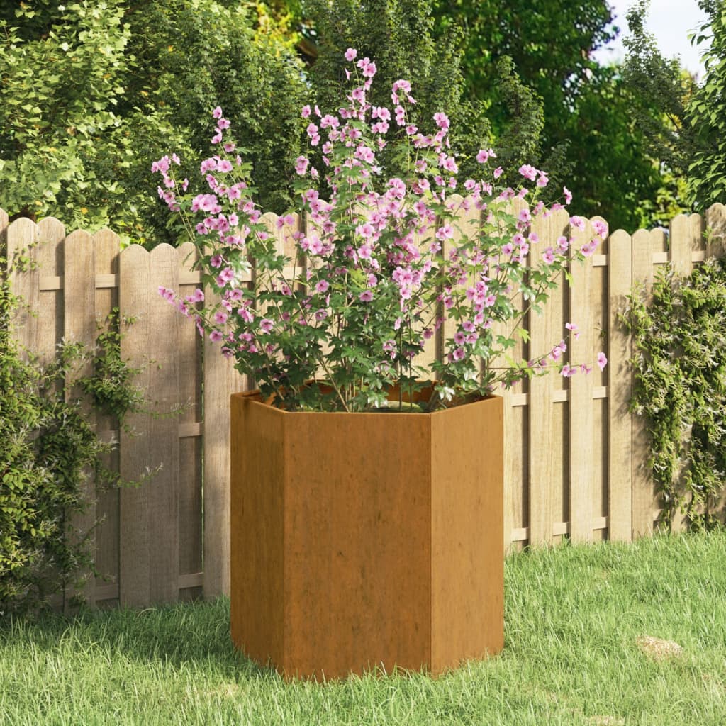 Vidaxl Planning Box Rusty 40x40x45 cm Corten Steel