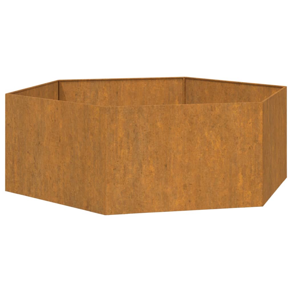 Vidaxl Planetnet Rusty 138x120x345 cm CORTSTAAL