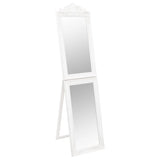 Vidaxx Spiegel freistehend 40x160 cm weiß
