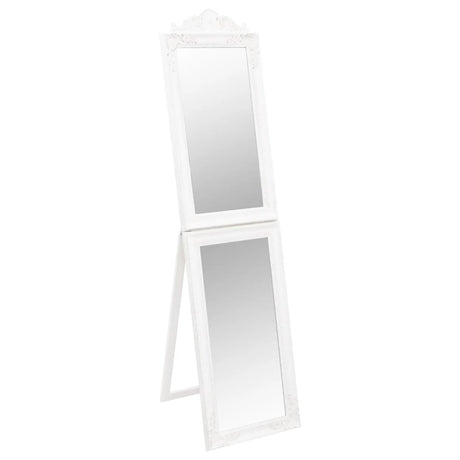 Vidaxx Spiegel freistehend 40x160 cm weiß