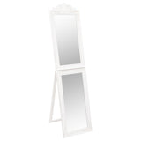 Vidaxx Spiegel freistehend 45x180 cm weiß