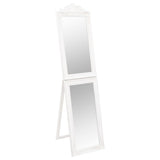 Vidaxl Mirror je bil odmaknjen 45x180 cm bela