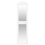 Vidaxl Mirror je bil odmaknjen 45x180 cm bela