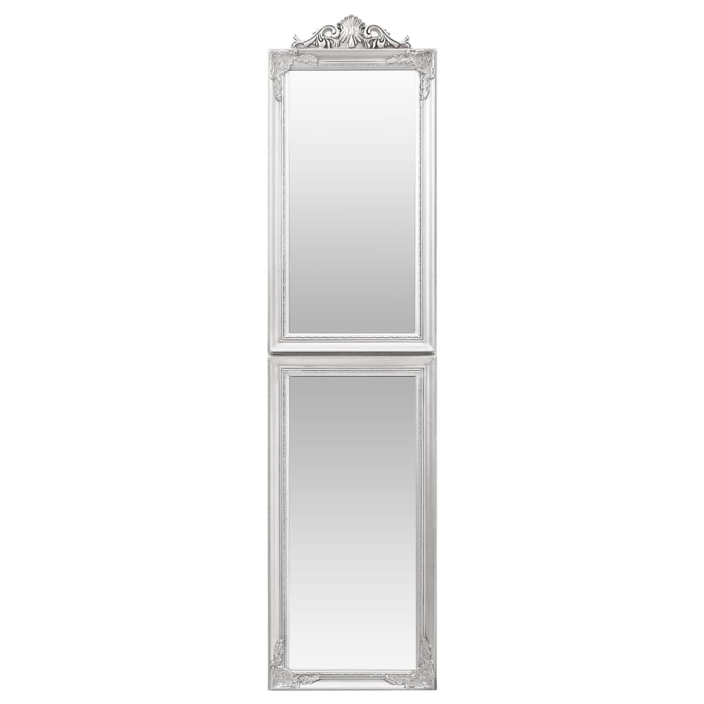 Vidaxl Mirror odłączone 45x180 cm biały srebrny kolorowy