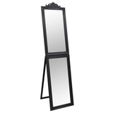 Vidaxx Spiegel freistehend 50x200 cm schwarz
