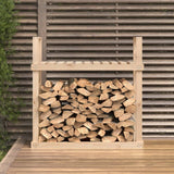 Vidaxx Kaminholzregal 110x35x108,5 cm massives Kiefernholz