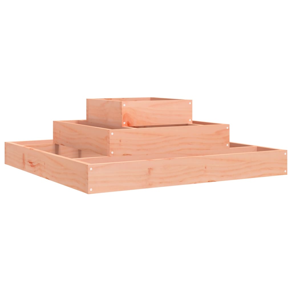 Vidaxx Pflanzgefäß 80x80x27 cm massives Douglasholz