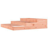 Vidaxx Pflanzgefäß 107x107x27 cm massives Douglasienholz