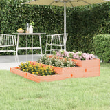 Vidaxx Pflanzgefäß 107x107x27 cm massives Douglasienholz