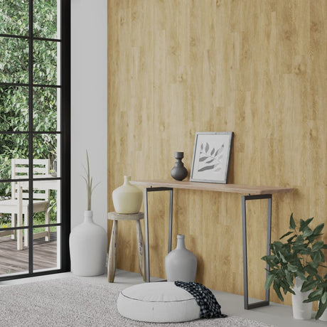 Vidaxx Wandpaneele Holzoptik 2,06 m² PVC Braun