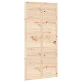 Vidaxx Schiebetür 100x1,8x214 cm massives Kiefernholz