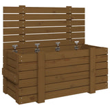 Vidaxx Aufbewahrungsbox 91x40,5x42 cm massives Kiefernholz honigbraun