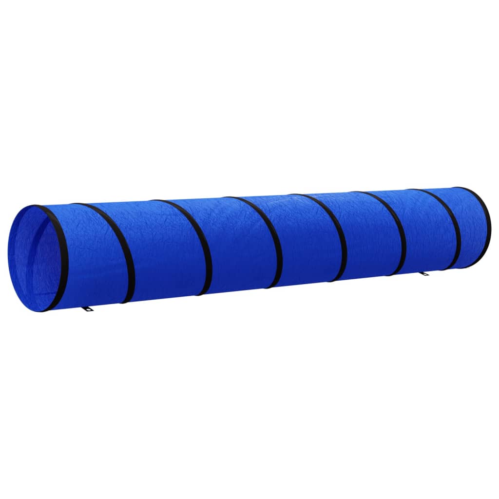 Tunnel del cane Vidaxl Ø 50x300 cm Polyester Blue