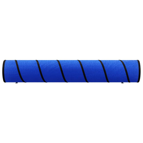 Vidaxxl Hundetunnel ø 50x300 cm Polyester blau