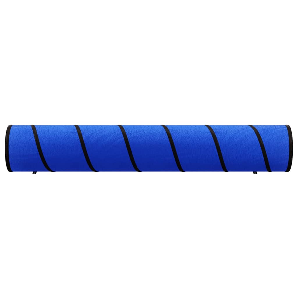 Túnel de perro Vidaxl Ø 50x300 cm poliéster azul