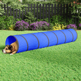 Vidaxxl Hundetunnel ø 50x300 cm Polyester blau