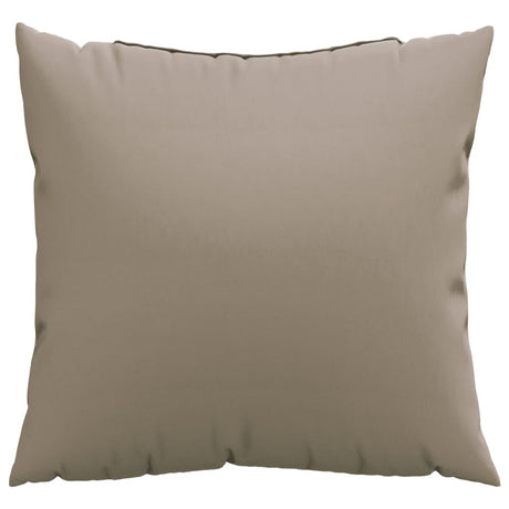 VidaXL Sofakissen 4 Stück 50x50 cm Stoff Taupe