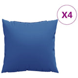 Vidaxx Sofakissen 4 Stück 50x50 cm Stoff Königsblau