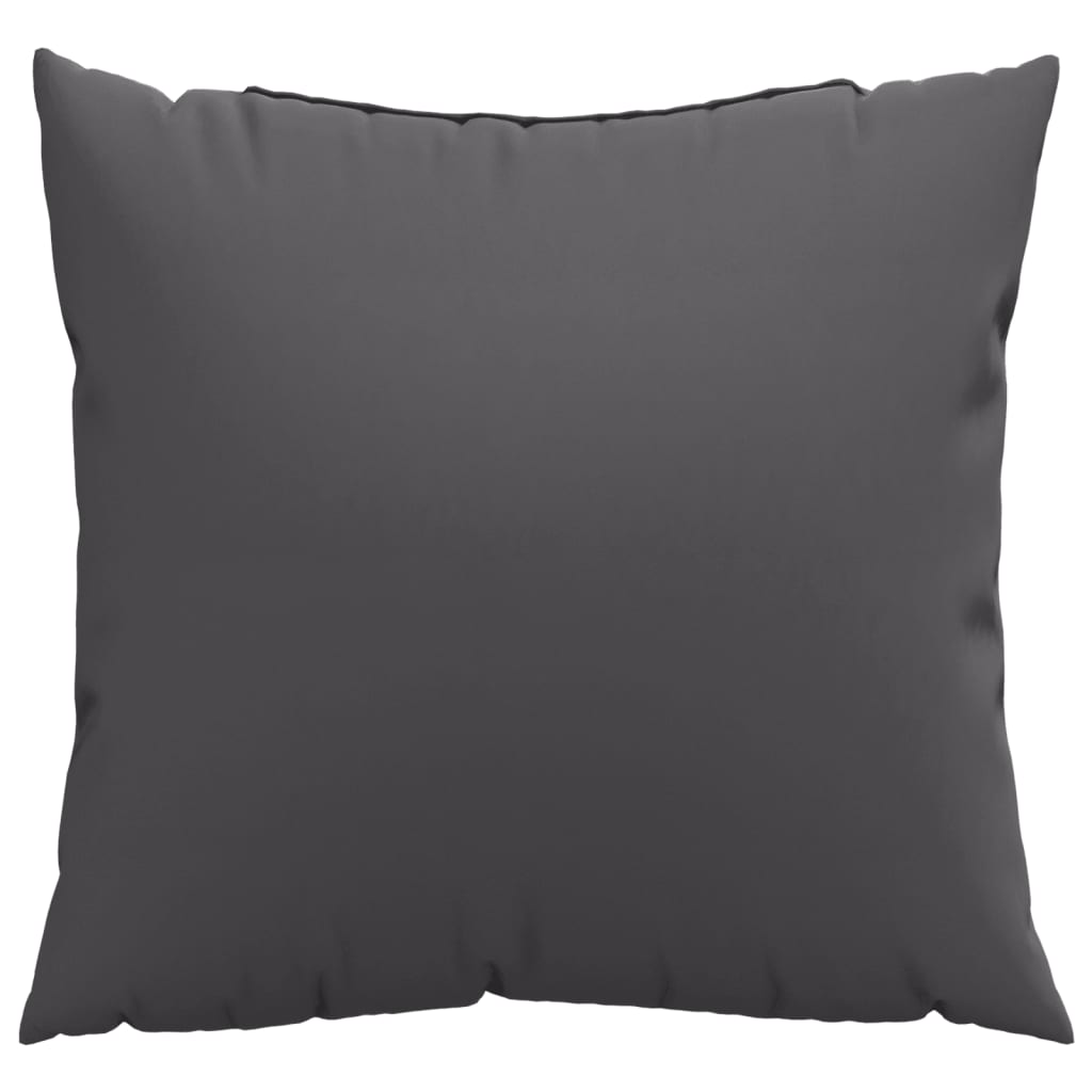 Vidaxx Sofakissen 4 Stück 60x60 cm Stoff Anthrazit
