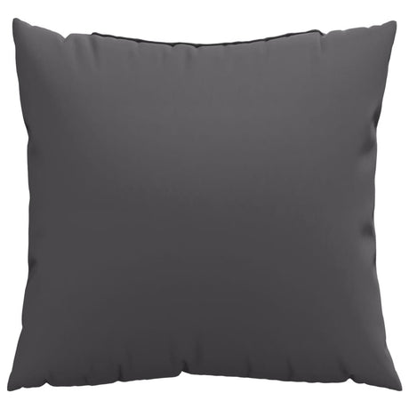 Vidaxx Sofakissen 4 Stück 60x60 cm Stoff Anthrazit