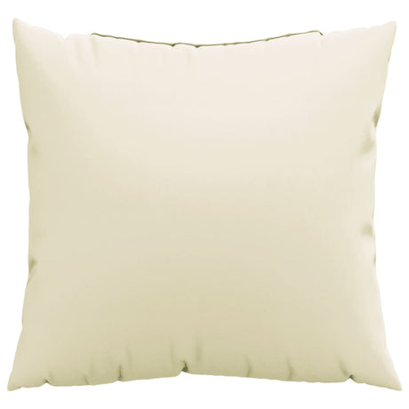 Vidaxx Sofakissen 4 Stück 60x60 cm Stoff cremefarben