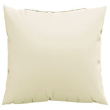 Bidaxl soffa kuddar 4 st 60x60 cm tyg crème färgad