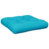 VidaXL Palettenkissen 50x50x12 cm Stoff Türkis