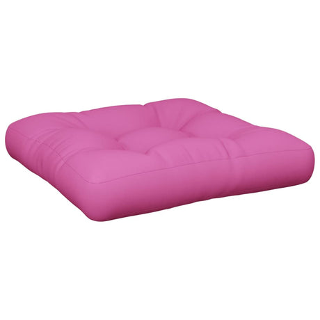 VidaXL Palettenkissen 60x60x12 cm Stoff rosa