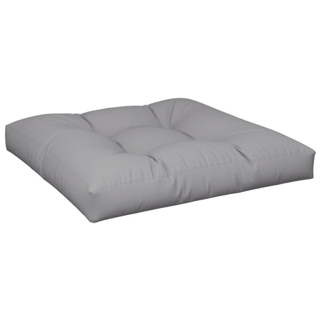 VidaXL Palettenkissen 70x70x12 cm Stoff grau