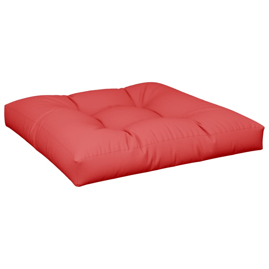 Coussin de palette vidaxl 70x70x12 cm Red