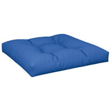 VidaXL Palettenkissen 70x70x12 cm Stoff Königsblau