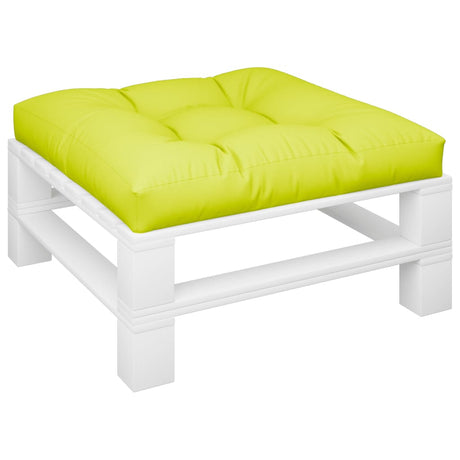VidaXL Palettenkissen 70x70x12 cm Stoff hellgrün