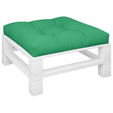 VidaXL Palettenkissen 80x80x12 cm Stoff grün