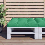 Vidaxl palletkussen 80x80x12 cm stof groen