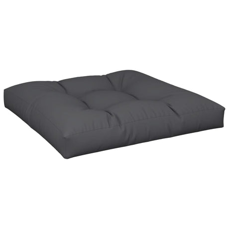 VidaXL Palettenkissen 80x80x12 cm Stoff schwarz