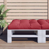 VidaXL Palettenkissen 80x80x12 cm Stoff weinrot