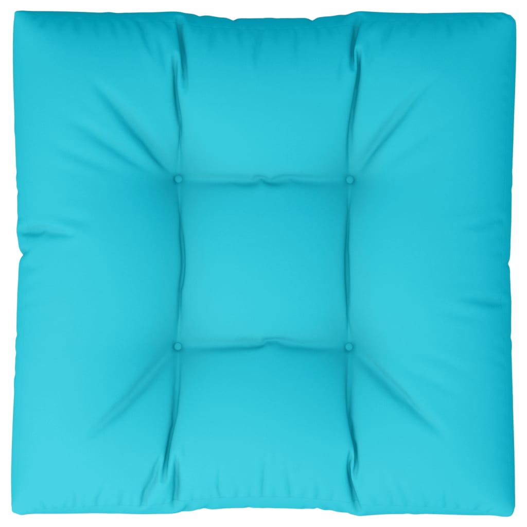 Vidaxl palet poduszka 80x80x12 cm Turquoise