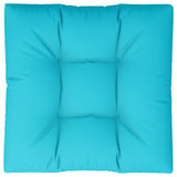 Vidaxl palet poduszka 80x80x12 cm Turquoise