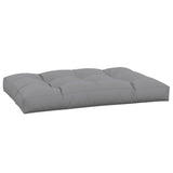 Vidaxl palletkussen 120x80x12 cm stof grijs