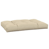 Vidaxl palletkussen 120x80x12 cm stof beige