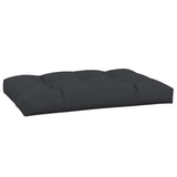 Vidaxl palletkussen 120x80x12 cm stof zwart
