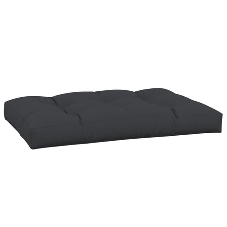 Vidaxl palletkussen 120x80x12 cm stof zwart