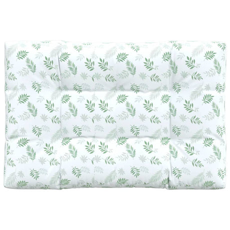 VidaXL Palettenkissen Blattmuster 120x80x12 cm Stoff