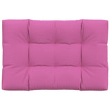 VidaXL Palettenkissen 120x80x12 cm Stoff rosa